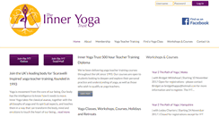 Desktop Screenshot of inneryoga.org.uk